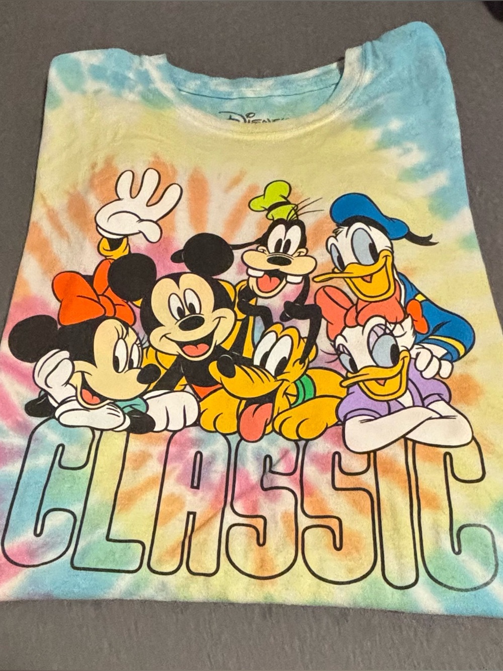 2 for $10- Disney Classic Tie-Dye T-Shirt - Multi Colour